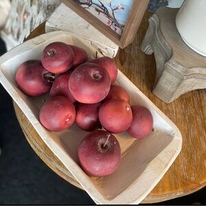 Decorative Red Apples Pack of 12